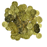 Divine Brass Lakshmi Kubera Coins (Set of 108) – Premium Ashtothara Pooja Coins for Wealth, Prosperity & Akshaya Tritiya by Locate Us Store