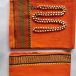 Ayyappa Swamy Dhoti, Shalya & Tulasi Mala Set for Pooja | Locate Us Store