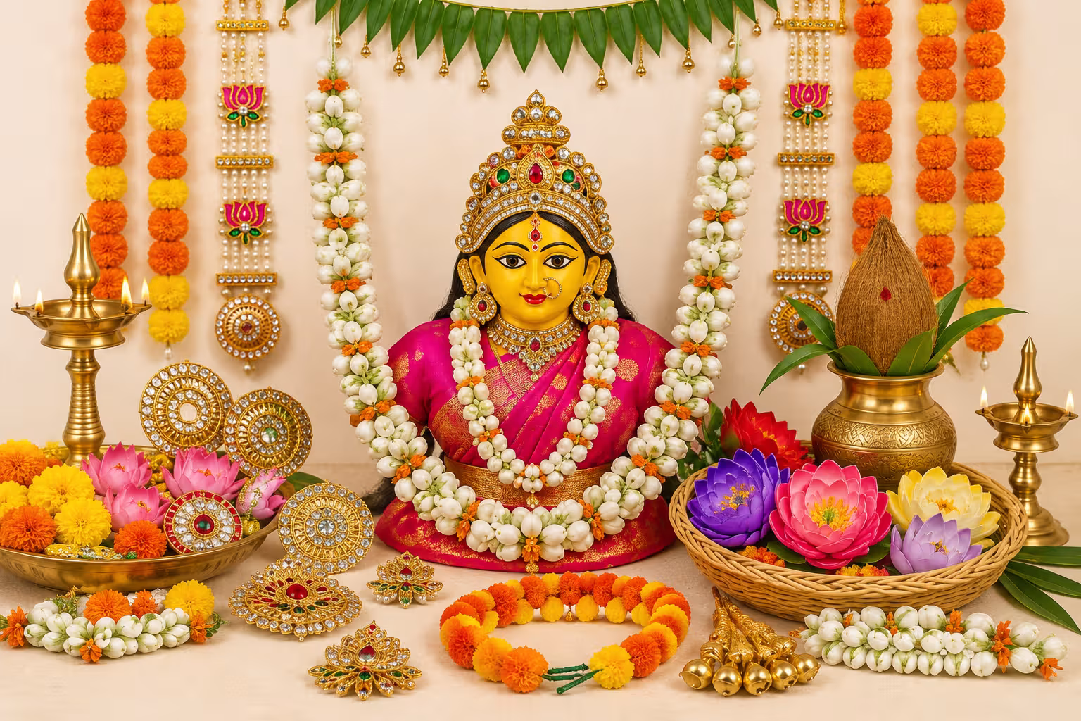 Varamahalakshmi Decoration