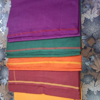 Traditional Agasey Panche & Shalya Combo (3M + 2M) – Cotton Dhoti with Matching Angavastram for Men