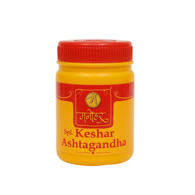 Premium Special Keshar Ashtagandha Tilak Powder (100g) – Traditional 8-Herb Sacred Blend with Pure Saffron & Sandalwood