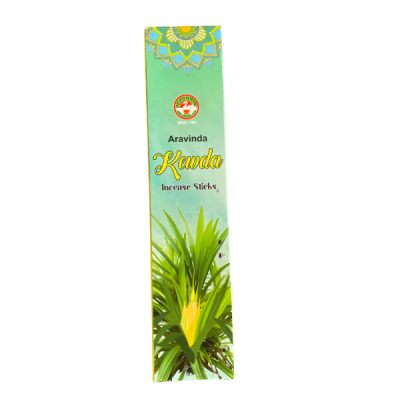 Aravinda Kewda Premium Incense Sticks (100g) – Refreshing Exotic Floral Agarbathi for Mental Clarity by Locate Us Store