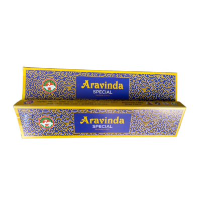 Aravinda Special Premium Incense Sticks (100g) – Signature Traditional Fragrance for Daily Puja & Meditation by Locate Us Store