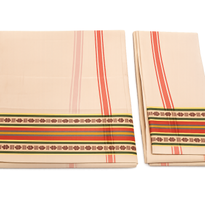 Naar Madi Panche 9×5 – Mixed Silk Sacred Dhoti with Shalya | Traditional Pooja Wear | Locate Us Store