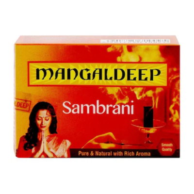 Mangaldeep Sambrani Dhoop Sticks (20 pcs) – Authentic Benzoin Resin Aroma for Purity & Prayer by Locate Us Store