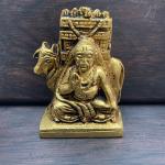 Brass Raghavendra Swamy Idol 1.75 Inches | Guru Raghavendra Swamy Brass Statue for Home Pooja & Temple