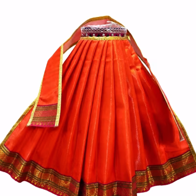 Lakshmi Devi Kalash Saree 12 inch for Varamahalakshmi Festival & Lakshmi Pooja Decoration