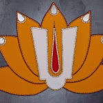 Lord Sri Venkateswara (Sreenivasa) & Goddess Lakshmi Decorative Sticker Mat (38 × 26 cm) | Pooja Decoration for Varamahalakshmi, Diwali & Home Temple